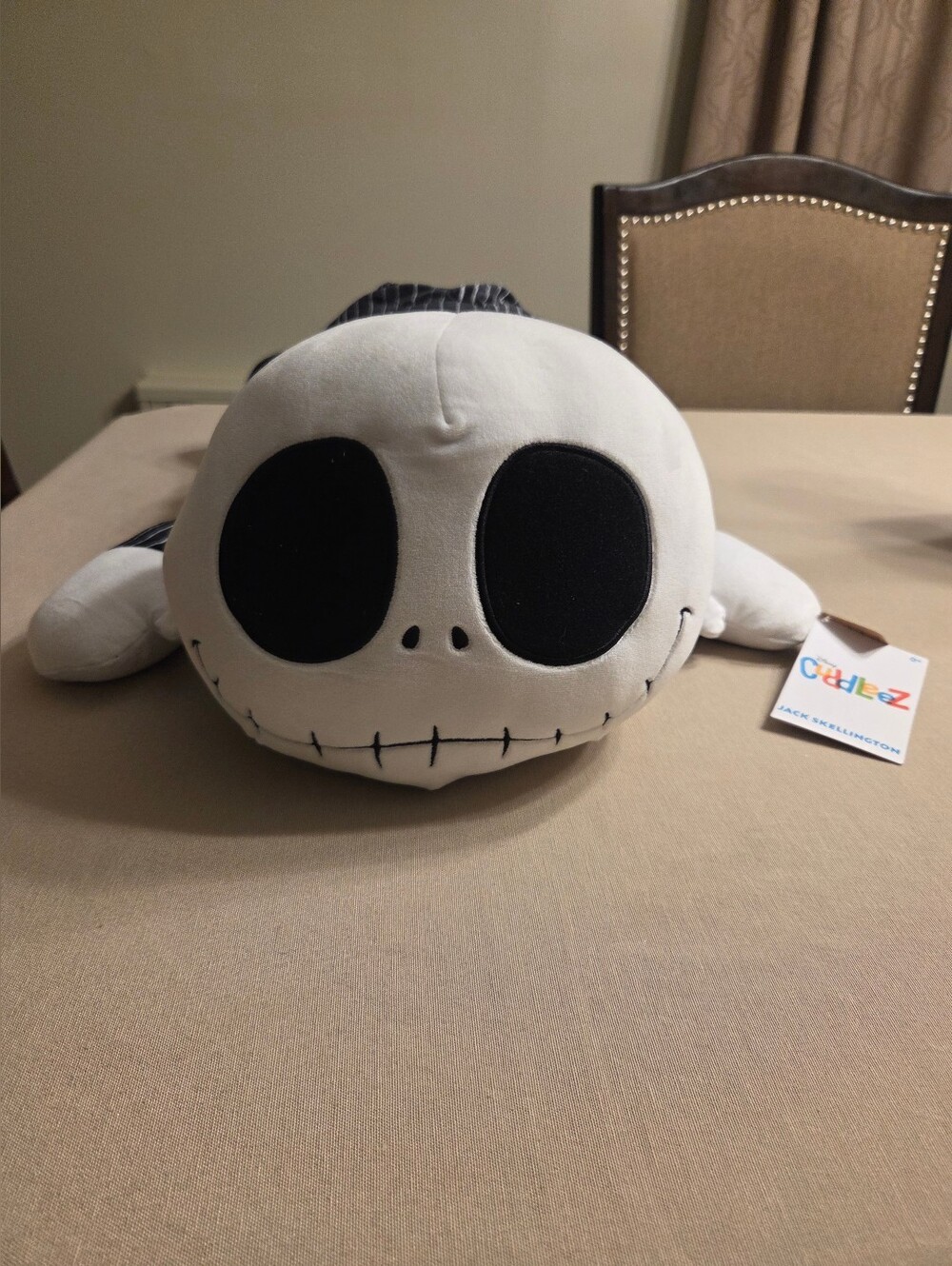 Disney Cuddleez Jack Skellington Nightmare Before Christmas Plush NWT